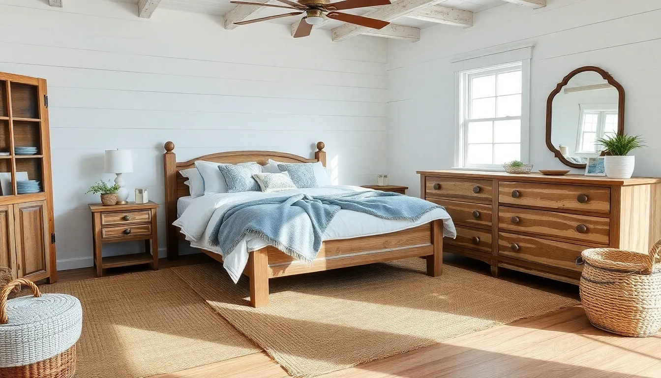25 Coastal Bedroom Decor Ideas That'll Transform Your Space Into a Seaside Retreat 2 25 Coastal Bedroom Decor Ideas That'll Transform Your Space Into a Seaside Retreat 1