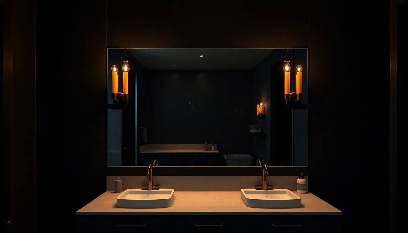 27 Dark Bathroom Ideas That'll Transform Your Space Into a Luxury Spa 2 27 Dark Bathroom Ideas That'll Transform Your Space Into a Luxury Spa 1