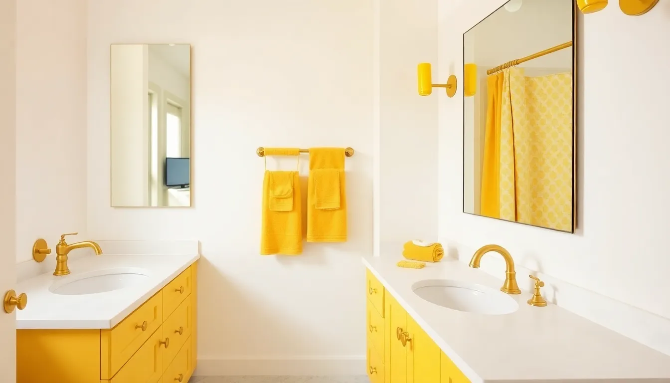 25+ Yellow Bathroom Decorating Ideas That Actually Look Stunning in 2025 1