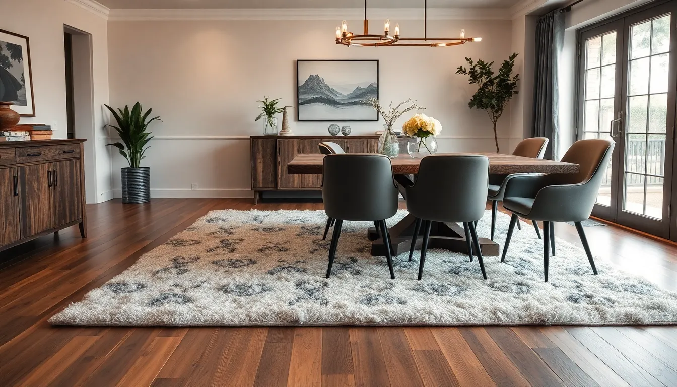 25 Stunning Dining Room Rug Ideas to Transform Your Space in 2025 2 25 Stunning Dining Room Rug Ideas to Transform Your Space in 2025 1
