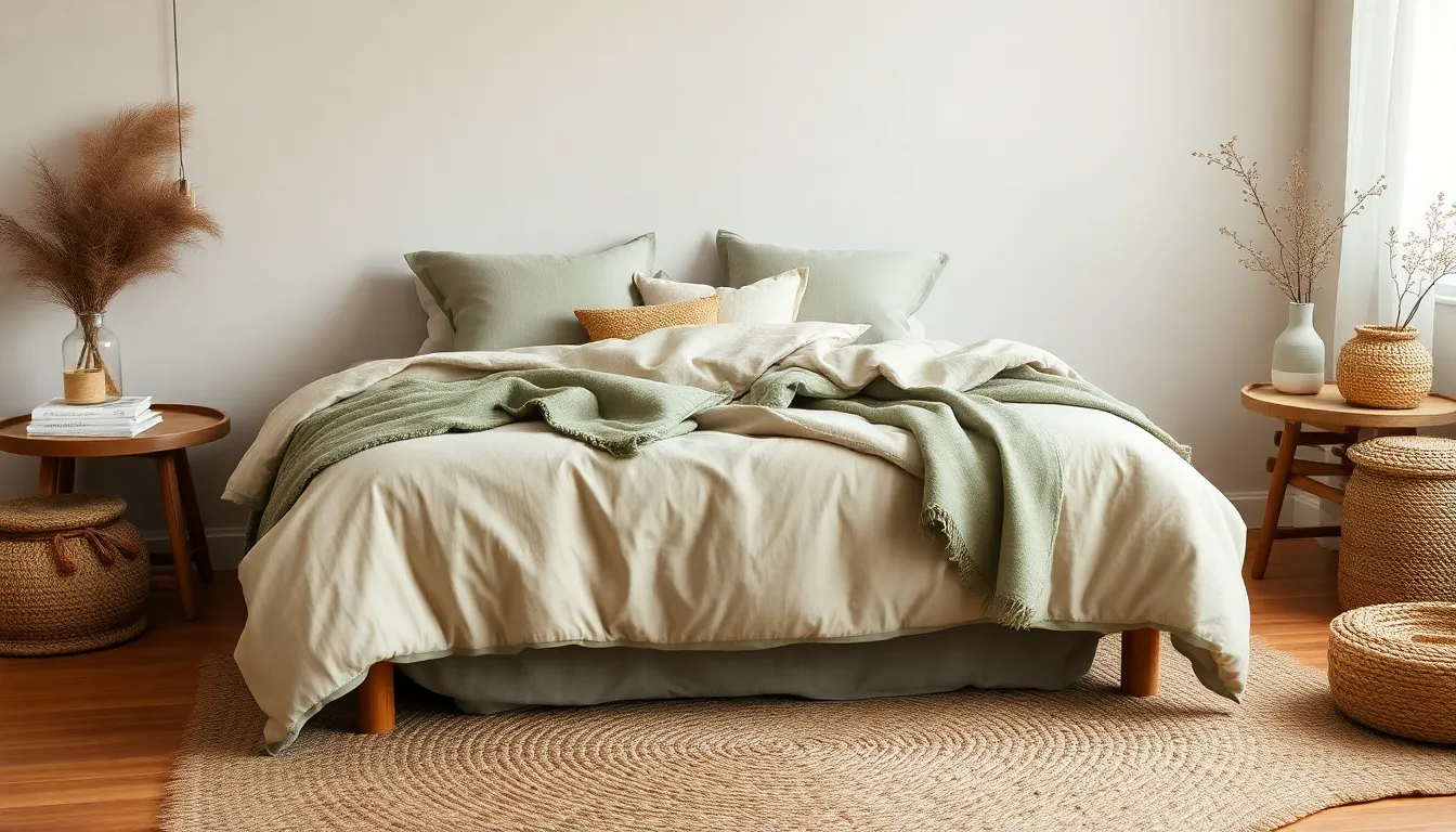 25 Stunning Earthy Bedroom Ideas to Transform Your Space Into a Natural Oasis 2 25 Stunning Earthy Bedroom Ideas to Transform Your Space Into a Natural Oasis 1