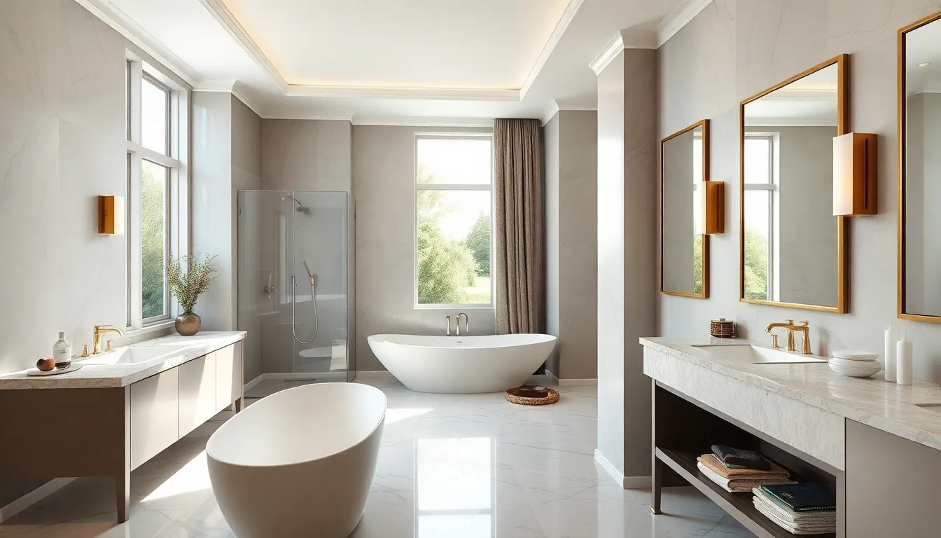 25 Elegant Bathroom Ideas to Transform Your Space Into a Luxury Spa Retreat 2 25 Elegant Bathroom Ideas to Transform Your Space Into a Luxury Spa Retreat 1