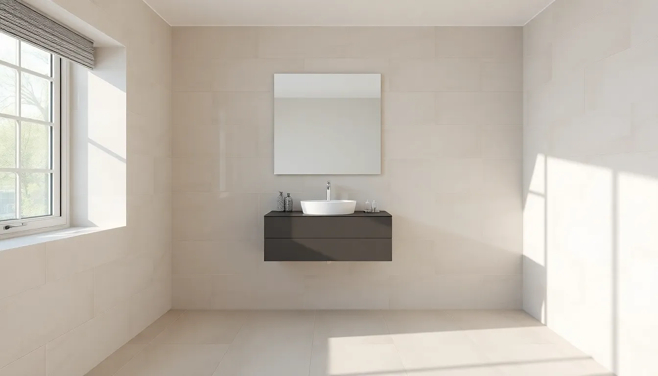 47 Fully Tiled Small Bathroom Ideas That Make Tiny Spaces Look Twice as Big 1