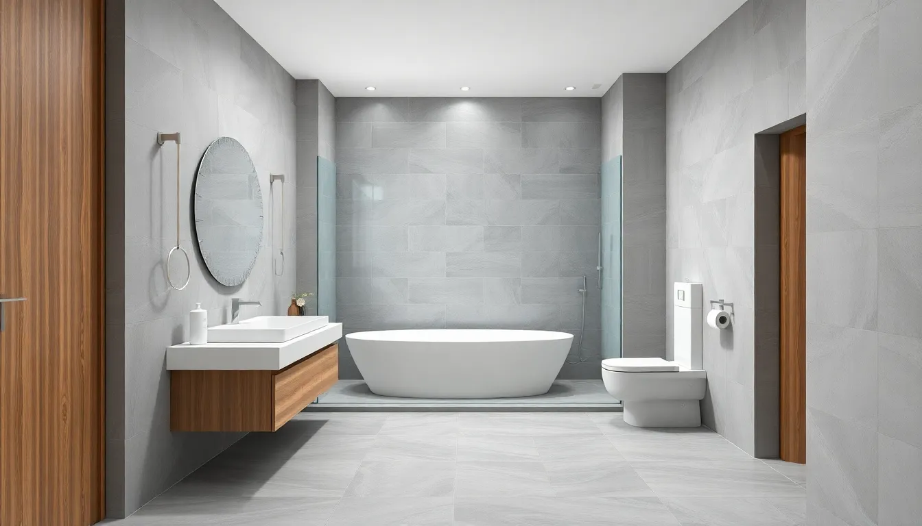 25 Stunning Grey Tiled Bathroom Ideas to Transform Your Space in 2025 2 25 Stunning Grey Tiled Bathroom Ideas to Transform Your Space in 2025 1