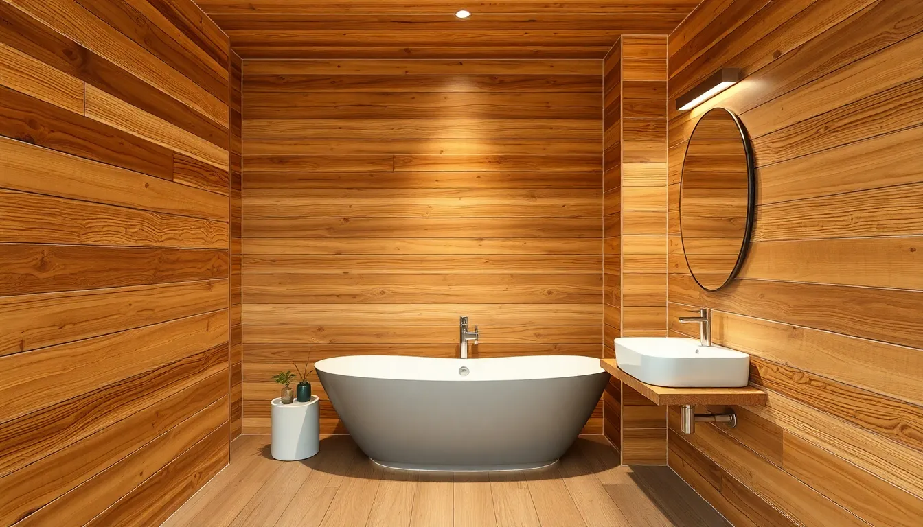 27 Creative Bathroom Wall Ideas Instead of Tiles (That Actually Work!) 1