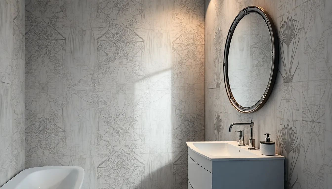 25 Creative Ideas for Bathroom Walls That Will Transform Your Space on Any Budget 1