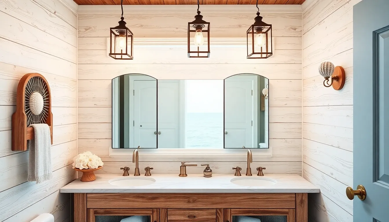 25 Stunning Beach Bathroom Ideas to Transform Your Space Into a Coastal Paradise 1