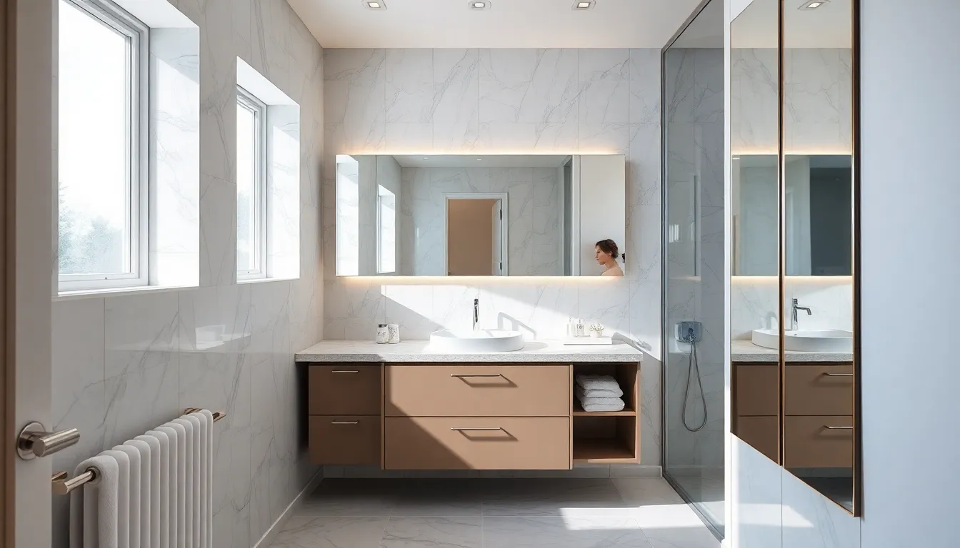 25 Brilliant Ideas for Long Narrow Bathroom Designs That Actually Work 1