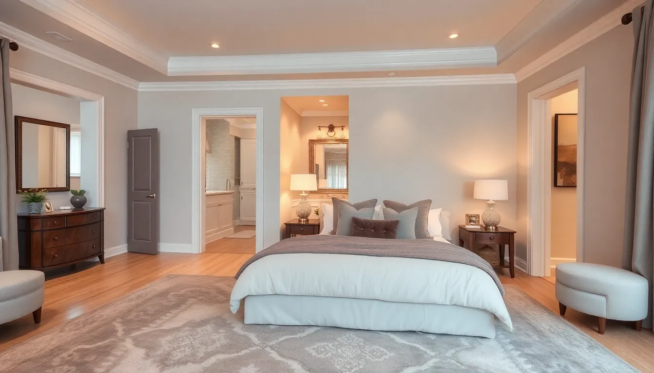 25 Luxurious Ideas for Master Bedroom and Bathroom Design in 2025 1