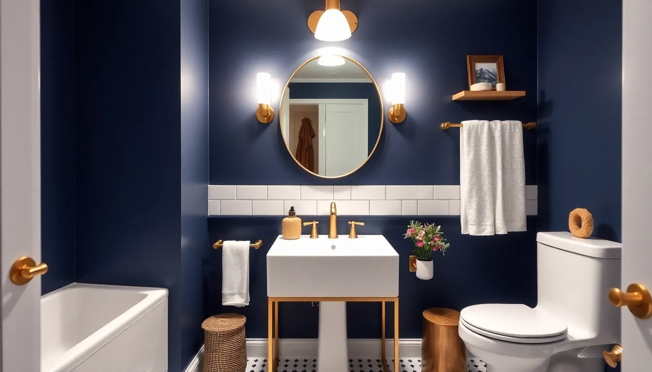 25 Brilliant Ideas for Painting a Small Bathroom That Actually Work 1
