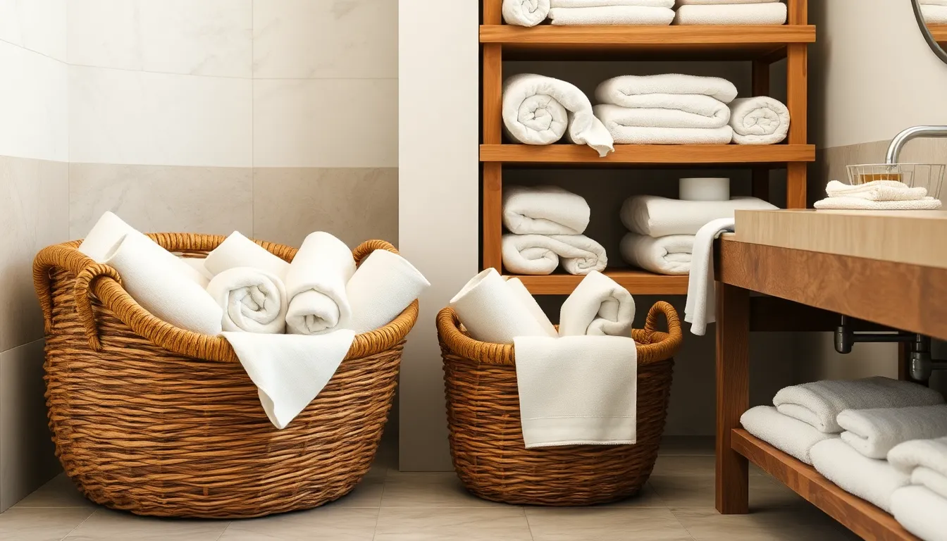 25 Creative Ideas for Towels in Bathroom Storage & Style (2025 Guide) 1