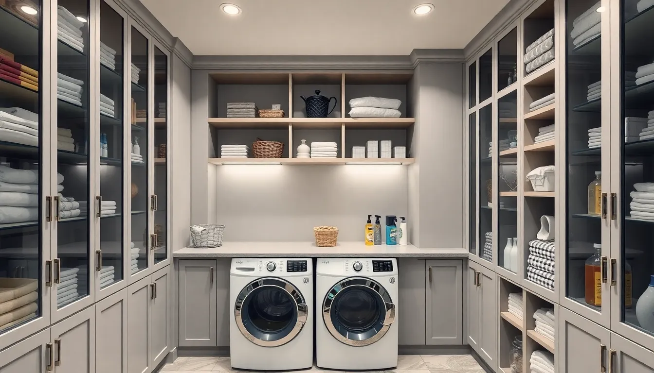 27 Brilliant Laundry Room Shelving Ideas to Maximize Your Space (2025 Guide) 1
