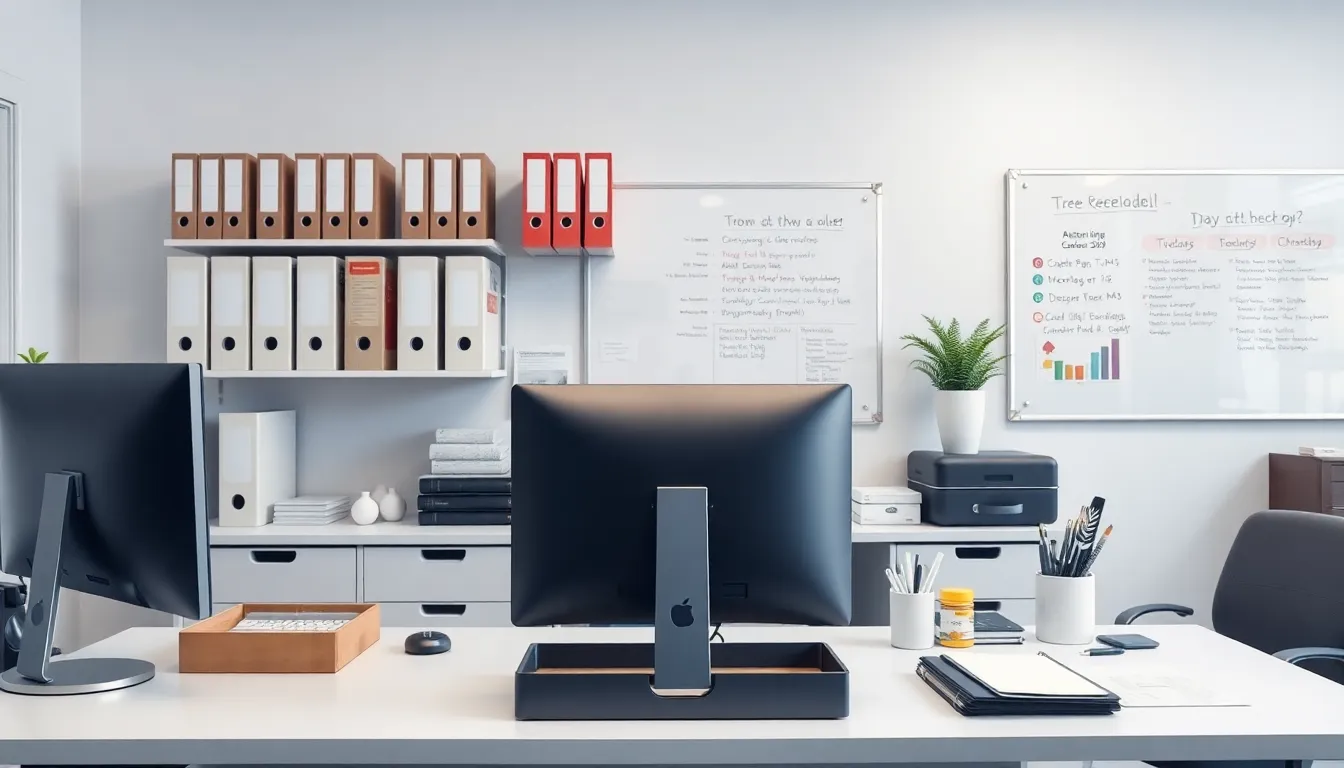 15 Office Organization Ideas That Actually Work (Plus Free Printables!) 1