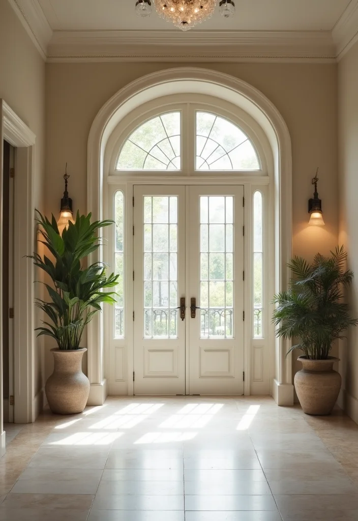 10 Basement Door Ideas Interior for Clean Practical Access 4. Classic French Doors