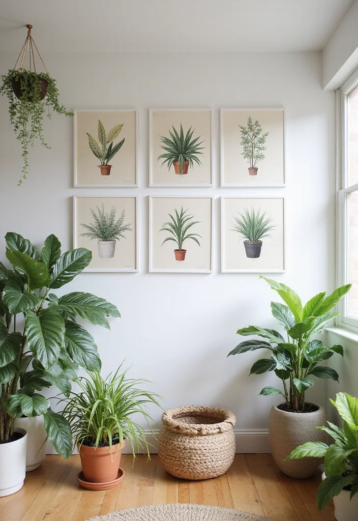 10 Bloxburg Wall Decor Ideas for Cute Creative Builds - 3. Botanical Touches