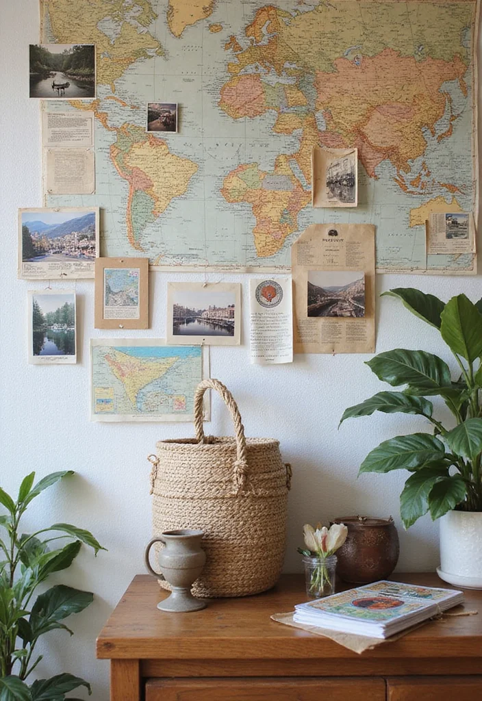 10 Hostel Wall Decor Ideas for Warm Affordable Style 4. Themed Wall Decor