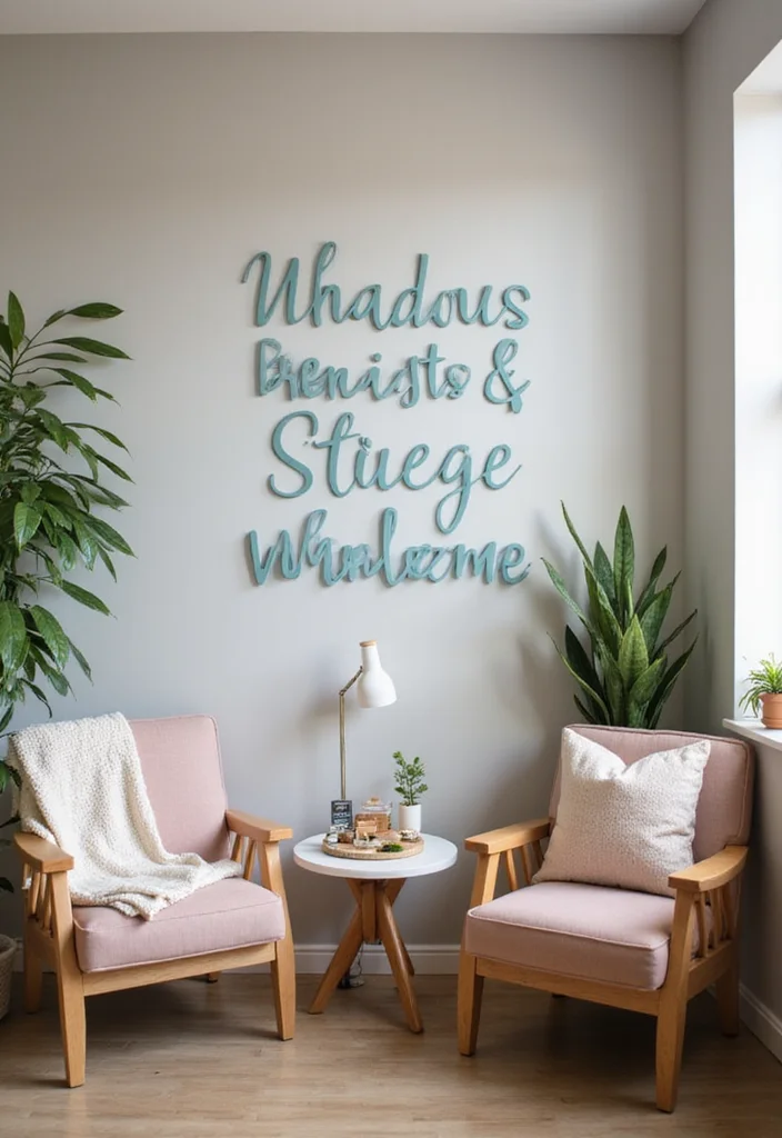 10 Nurse Office Decor Ideas for a Clean Encouraging Atmosphere 10. Wellness Station