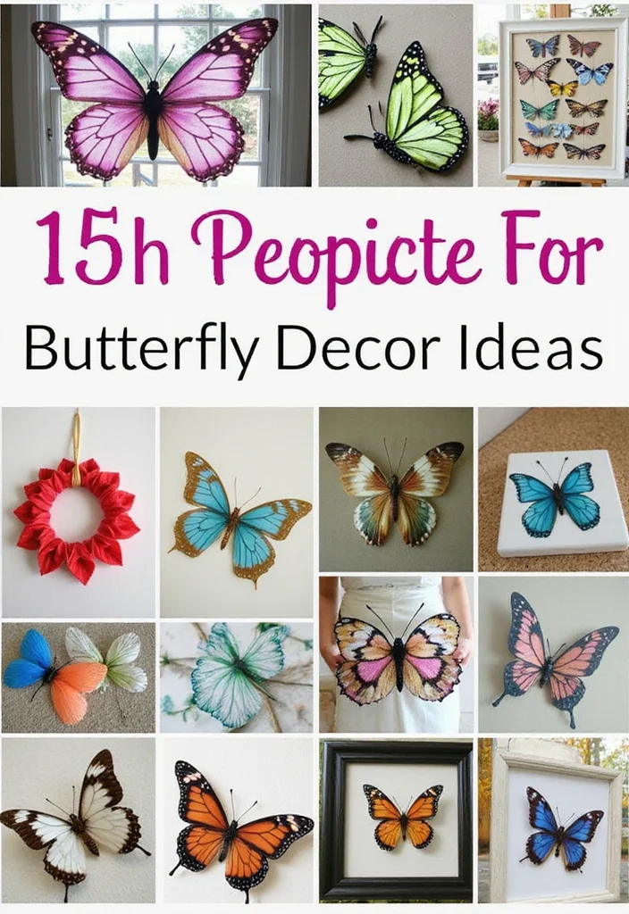10 Wall Butterfly Decor Ideas for Soft Whimsical Accents 111 10 Wall Butterfly Decor Ideas for Soft Whimsical Accents Conclusion