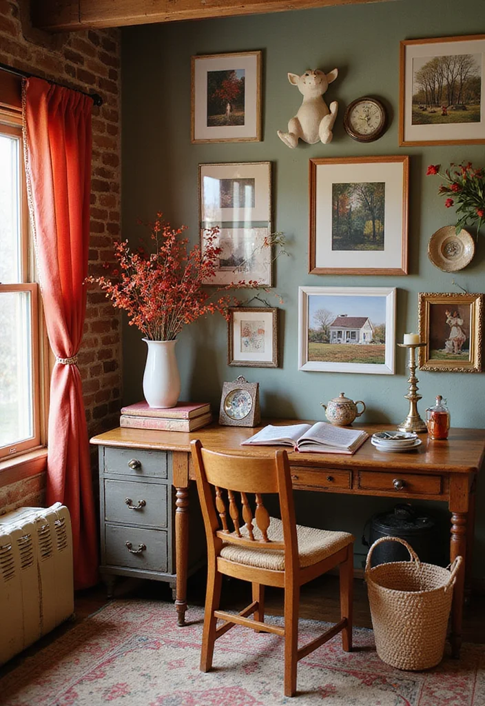 12 Attic Office Ideas for Bright Efficient Use of Space 12. Seasonal Decor Updates