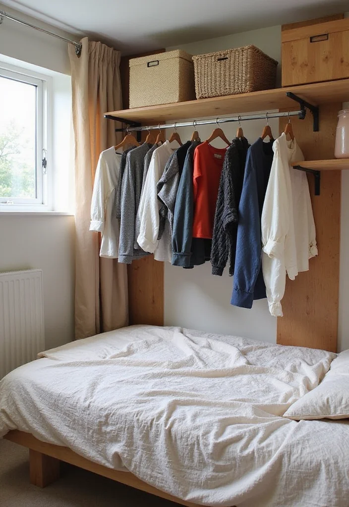 12 Basement Bedroom Ideas on a Budget for Comfortable Savings 4. Utilize Vertical Space