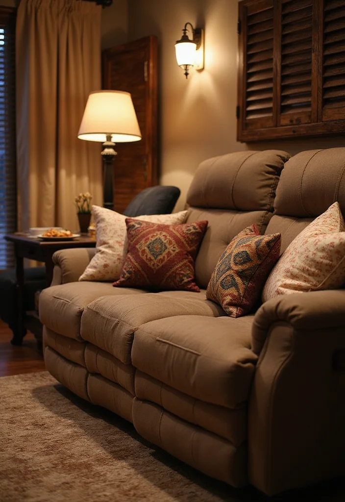 12 Basement Couch Ideas for Cozy Relaxed Seating 34 12 Basement Couch Ideas for Cozy Relaxed Seating 4. Recliner Relaxation