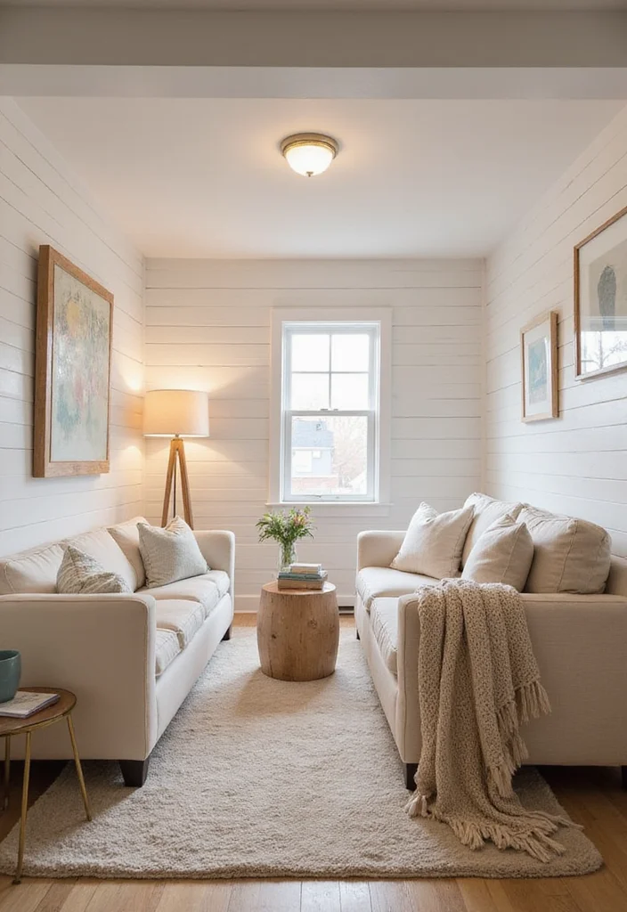 12 Basement Wall Paneling Ideas for Texture and Warmth - 2. Shiplap Paneling