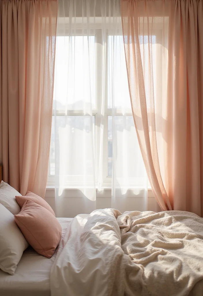 12 Canopy Curtain Ideas for Romantic Layered Comfort 1 12 Canopy Curtain Ideas for Romantic Layered Comfort - 1. Ethereal Sheer Layers