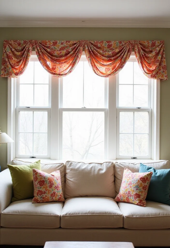 12 Curtain Cornice Ideas for Clean Architectural Finish 34 12 Curtain Cornice Ideas for Clean Architectural Finish 4. DIY Fabric Wrapped Cornice