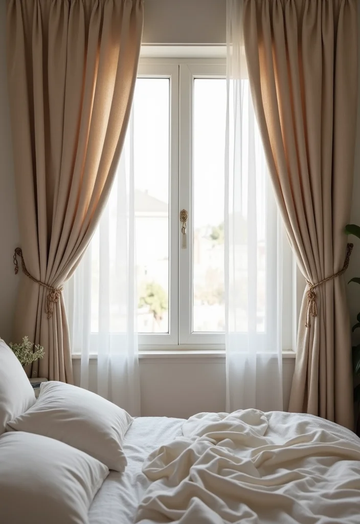 12 Curtain Set Up Ideas for Neat Functional Window Styling - 5. Functional Blackout Curtains