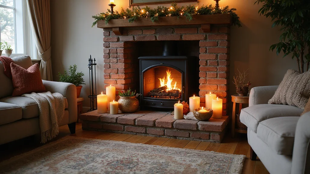12 Fireplace Hearth Decor Ideas for Seasonal Warmth