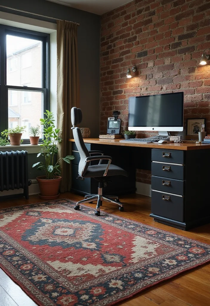 12 Game Room Office Ideas for Fun Productive Spaces 78 12 Game Room Office Ideas for Fun Productive Spaces - 8. Cozy Rugs to Define Spaces