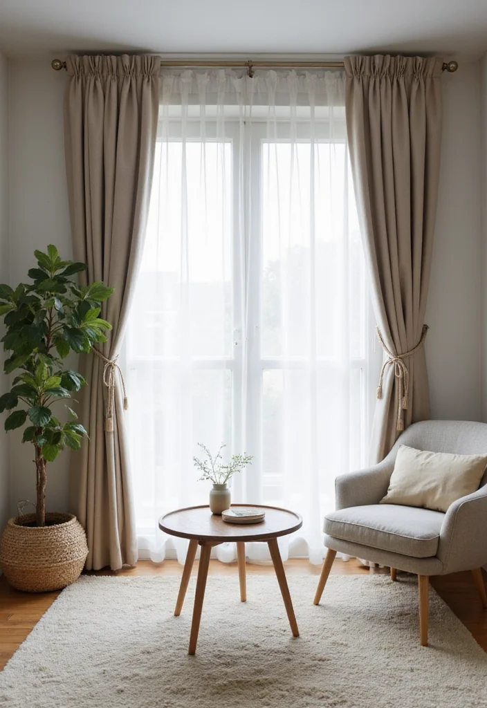 12 Living Room Curtain Rod Ideas for Secure Stylish Framing 9. Eco Friendly Curtain Clips