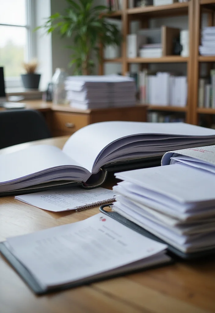 12 Office Storage Ideas for Small Spaces With Maximum Efficiency 10. Binder Systems for Paperwork