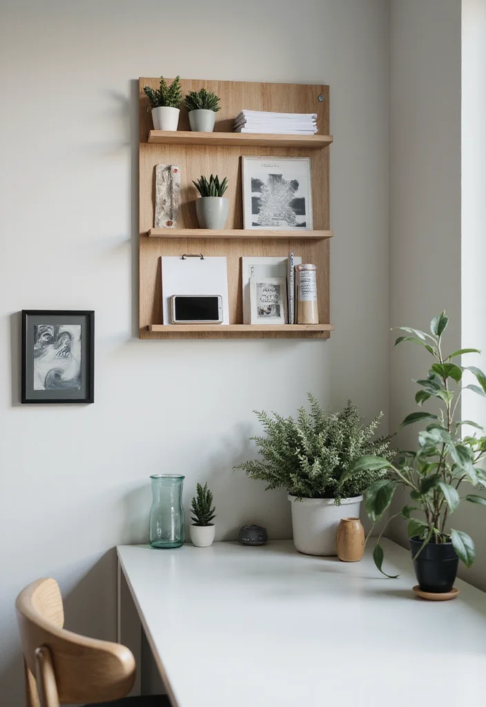 12 Office Storage Ideas for Small Spaces With Maximum Efficiency 7. Wall Mounted Organizers
