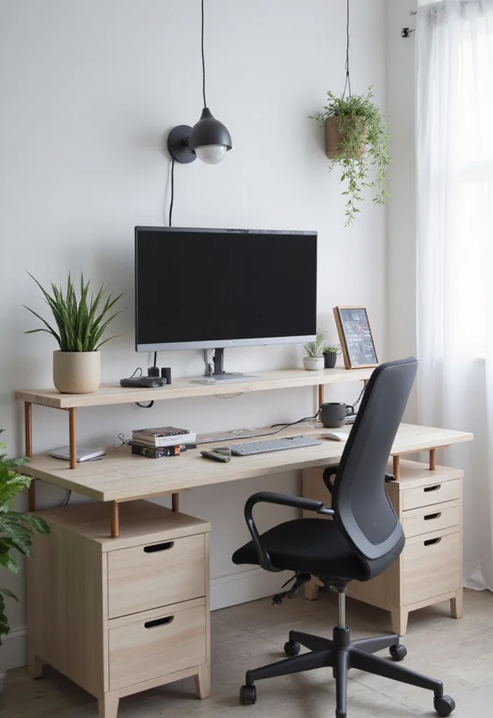 12 Office Storage Ideas for Small Spaces With Maximum Efficiency 9. Cable Management Solutions