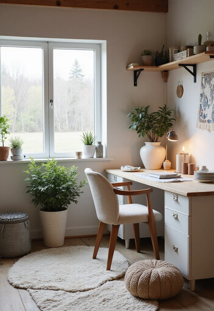 12 Shed Home Office Ideas for Quiet Detached Workspaces 7. Scandinavian Simplicity