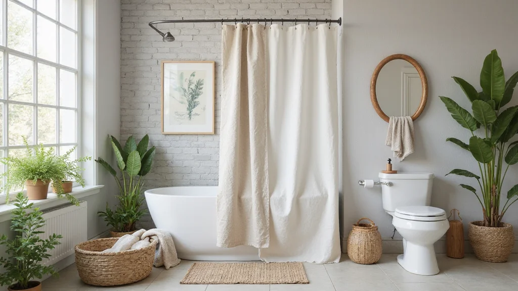 12 Shower Curtain Alternative Ideas for Fresh Modern Looks