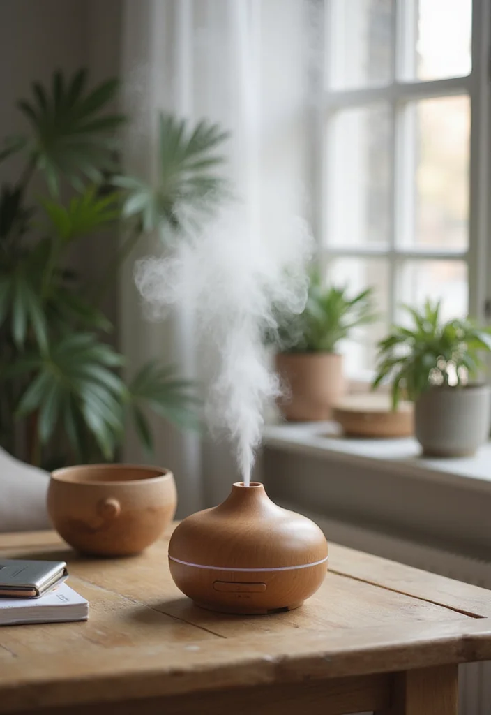 12 Zen Office Ideas for Calm Minimal Focus 111 12 Zen Office Ideas for Calm Minimal Focus - 11. Aromatherapy for Focus